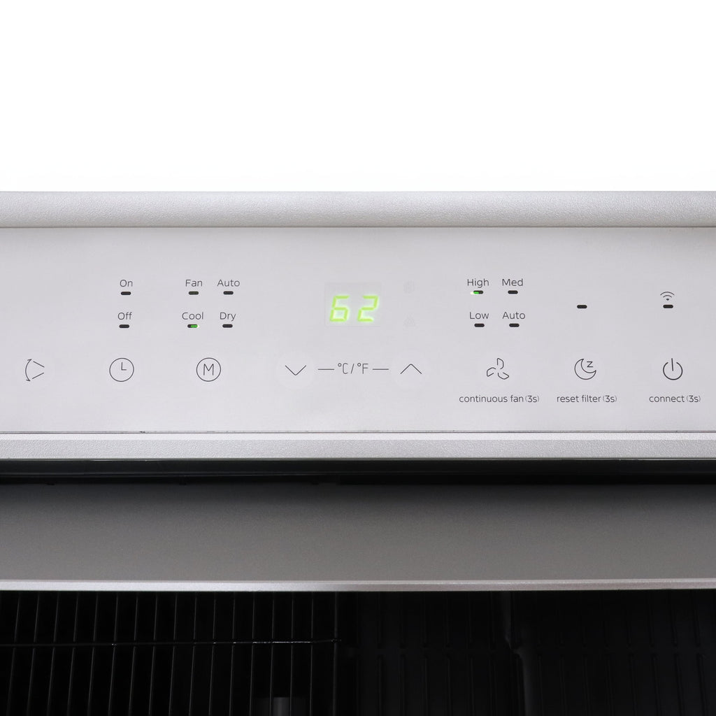 Whynter ARC-1050XP 13500 BTU (ASHRAE) 10000 BTU (SACC) MultiCool Smart Wi-Fi enabled Portable Air Conditioner with Built-in Dehumidifier, Up to 500 sq. ft. in White