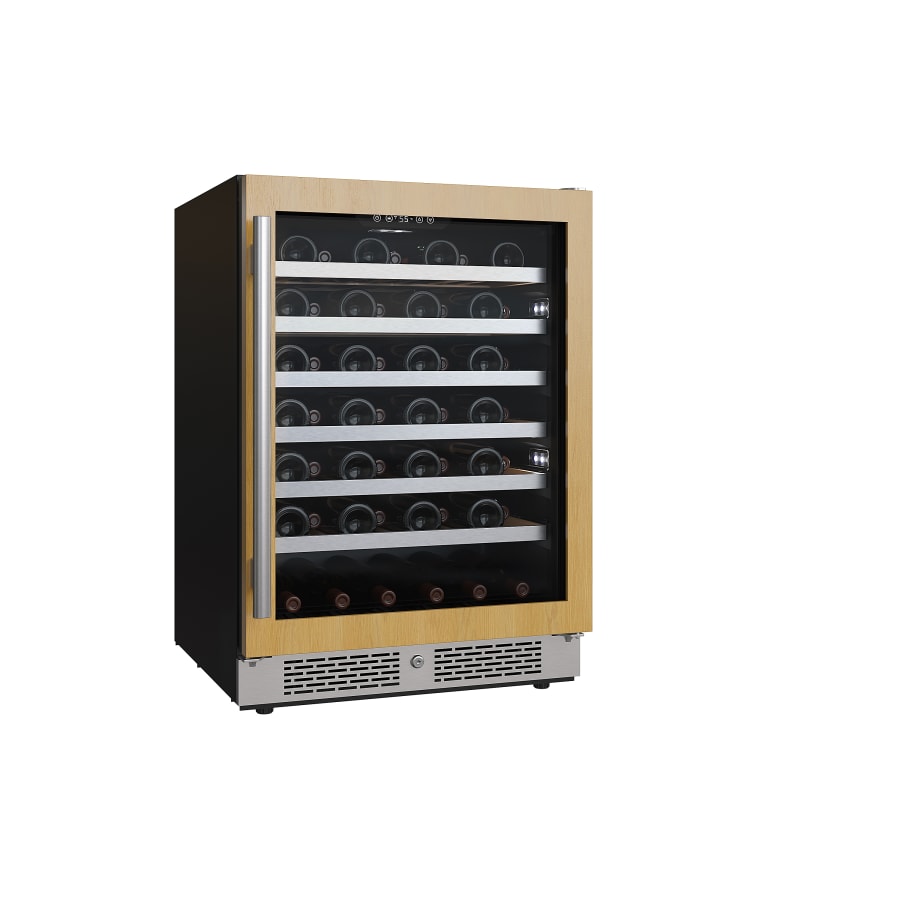 Avallon 24 Inch Wide 53 Bottle Capacity Single Zone Wine Cooler with Right Swing Door - AWC242SPRGRH