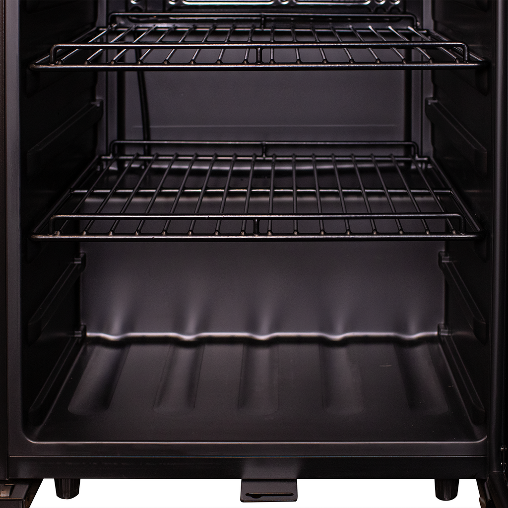 Allavino Contemporary 102 Bottle Single Zone Freestanding Wine Refrigerator with Black Glass Door - KWR102S-1BGR