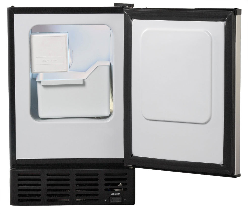 SPT - Stainless Steel Undercounter Ice Maker with Freezer - IM-150US