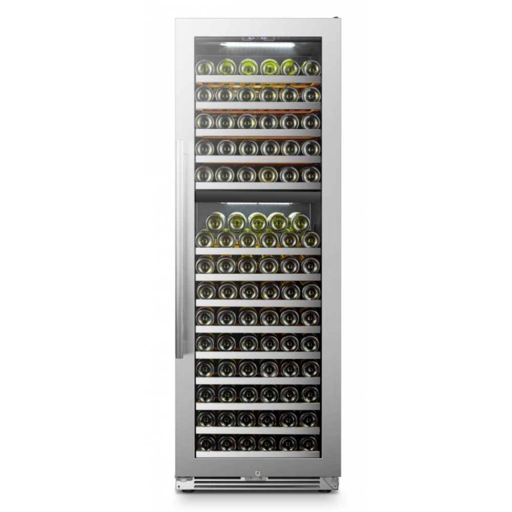 LanboPro 153 Bottle Dual Zone Wine Cooler - LP168D - Wine Cooler City
