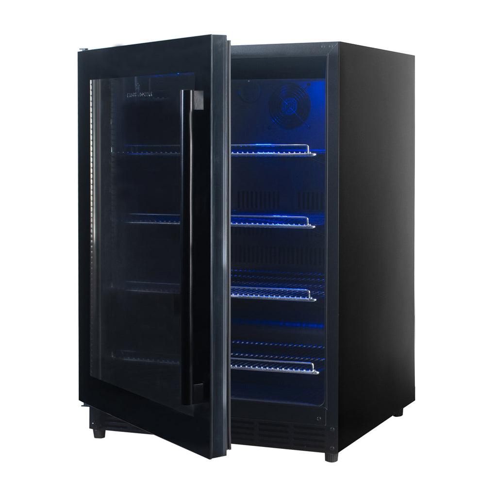 KingsBottle 24 Inch Under Counter Beer Cooler Fridge Built In - KBU50BX