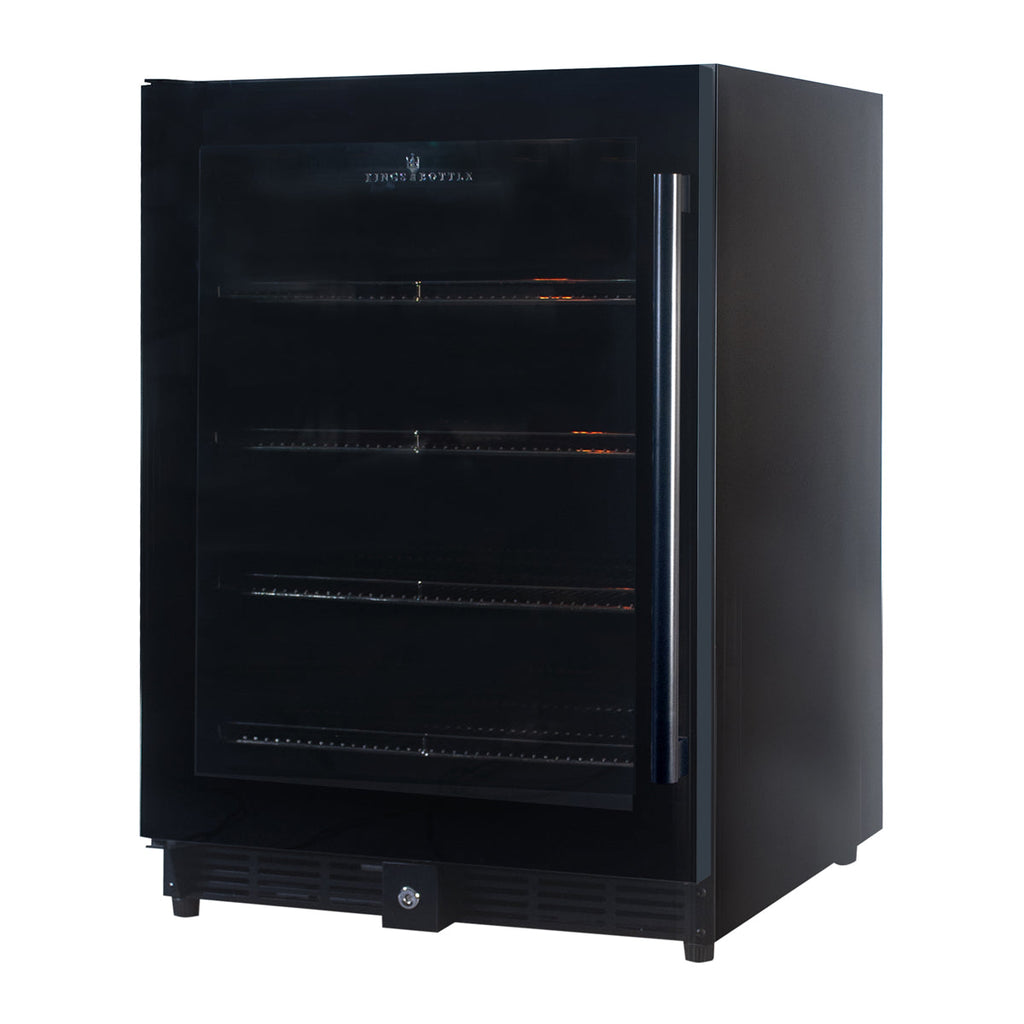 KingsBottle 24 Inch Under Counter Beer Cooler Fridge Built In - KBU50BX