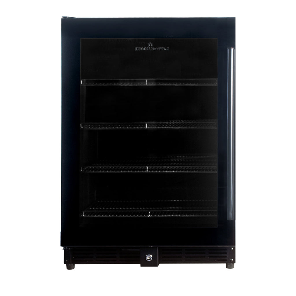 KingsBottle 24 Inch Under Counter Beer Cooler Fridge Built In - KBU50BX