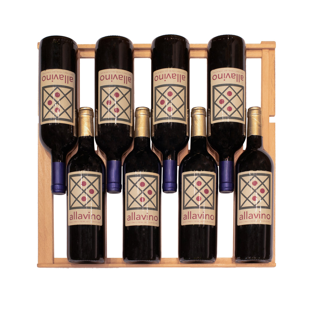 Allavino Cascina Series 47 Bottle Dual Zone Freestanding Wine Cooler Refrigerator with Stainless Steel Door - KWR47D-2SR