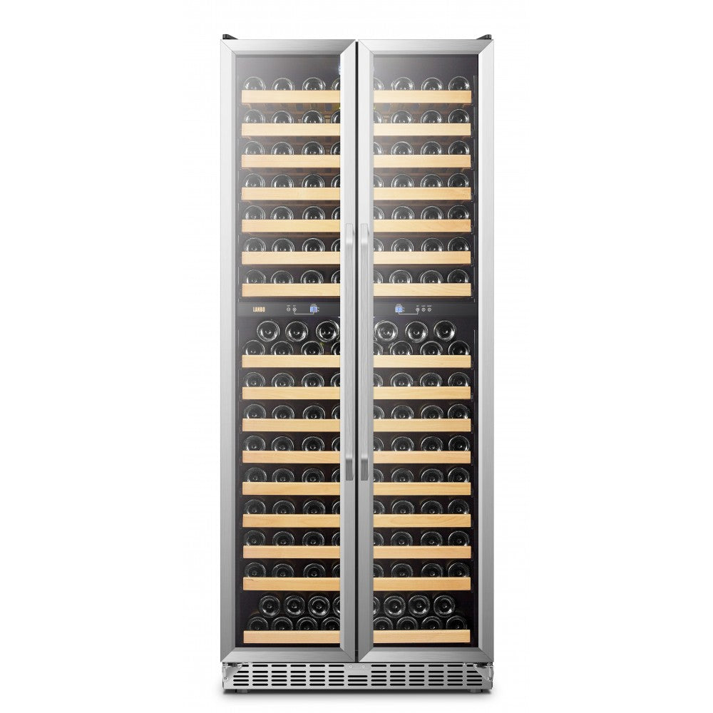 Lanbo Luxury 287 Bottles Dual Door Wine Cooler - LW328DD