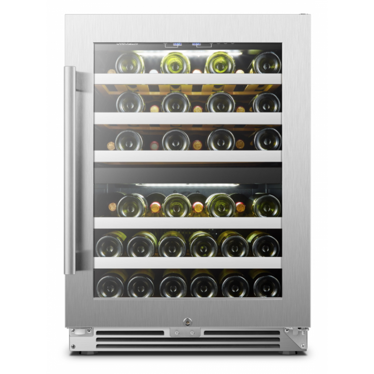 Lanbopro 44 Bottle Dual Zone Wine Cooler - LP54D