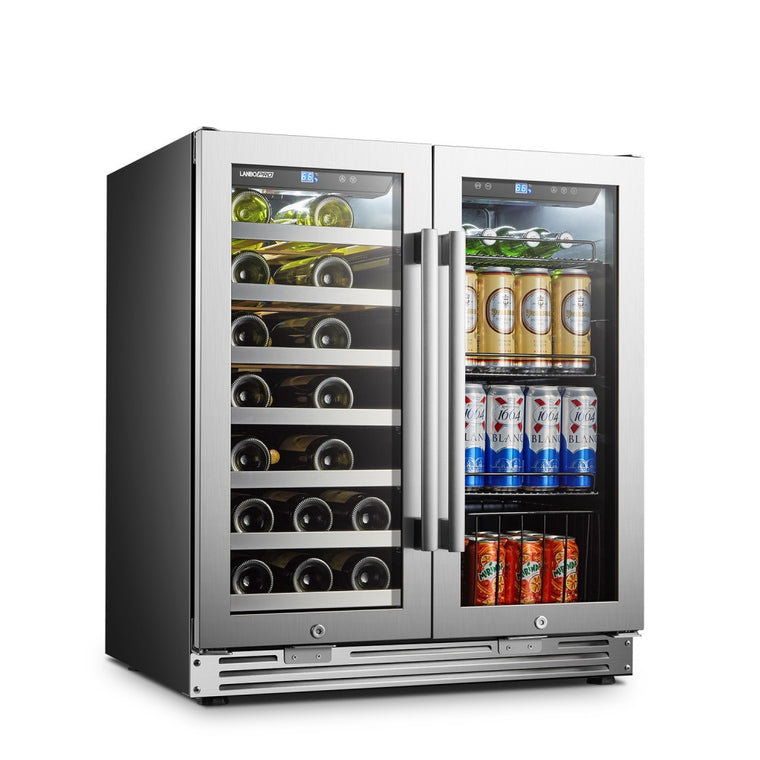 Lanbopro 30 Inch Wine and Beverage Cooler - LP66B