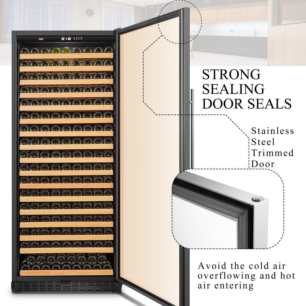 Lanbo 289 Bottle Single Zone Wine Cooler - LW321S