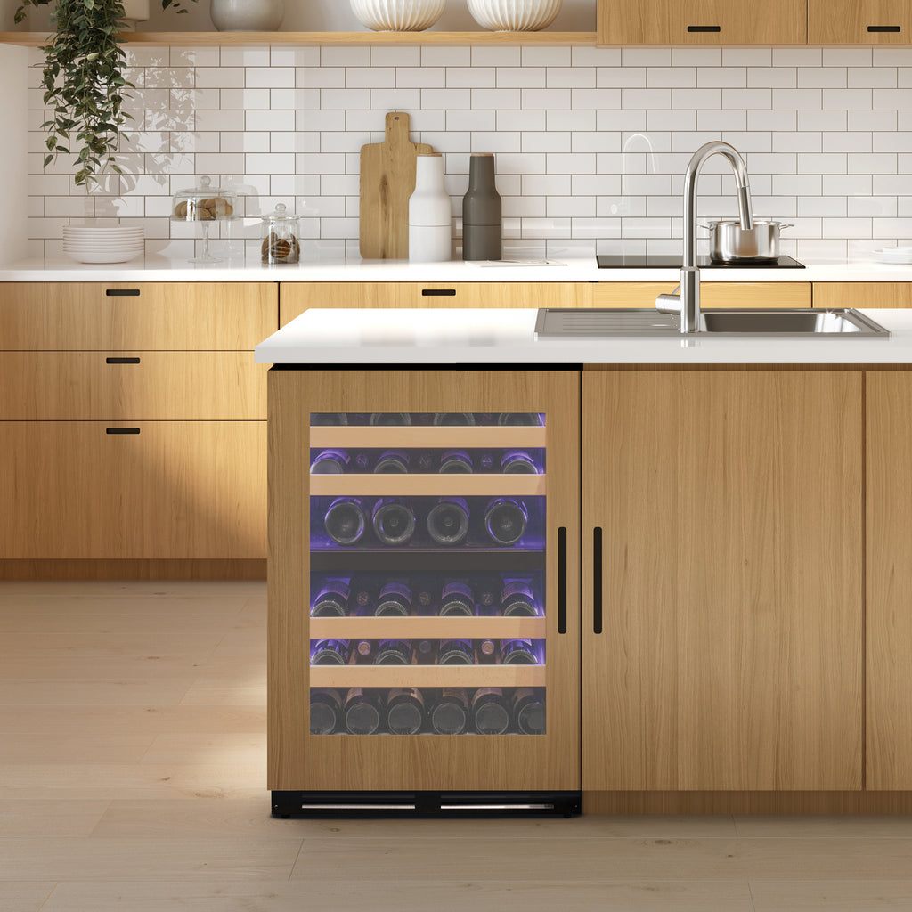 Allavino 24" Wide Single Zone Panel Ready Wine Refrigerator - VCWR-24PRS-1R