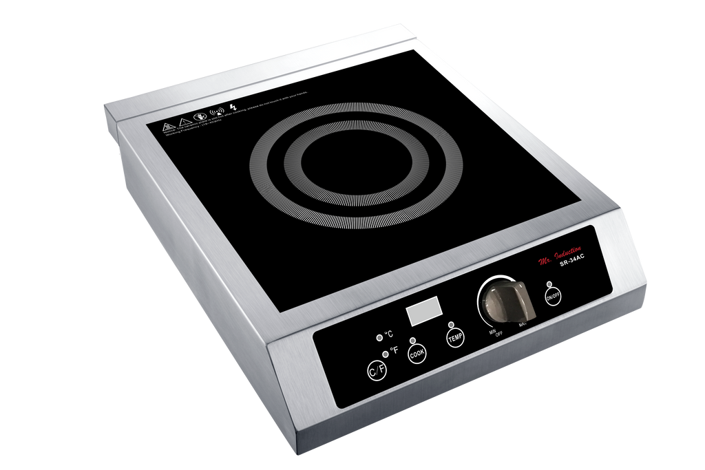 SR-34AC: 3400W Countertop Commercial Range (220-240V)