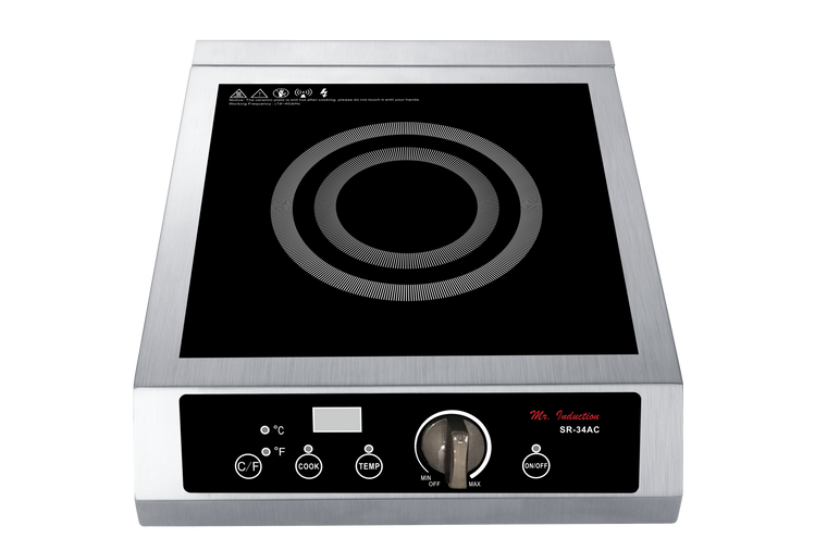 SR-34AC: 3400W Countertop Commercial Range (220-240V)