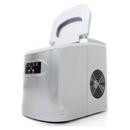 Whynter Compact Portable Ice Maker 27 lb capacity – Metallic Silver IMC-270MS - Wine Cooler City