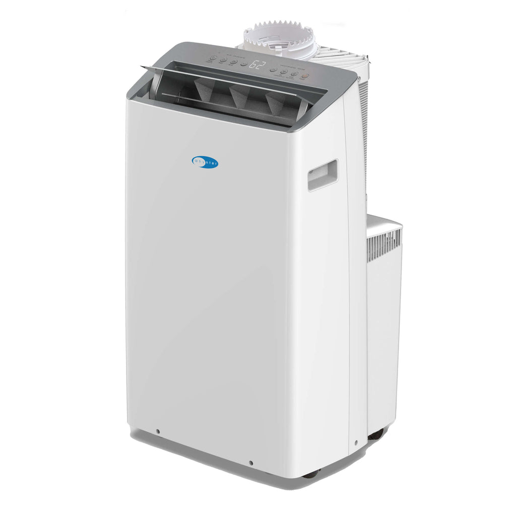 Whynter ARC-1030WN 12,000 BTU (10,000 BTU SACC) NEX Inverter Dual Hose Cooling Portable Air Conditioner, Dehumidifier, and Fan with Smart Wi-Fi, Up to 500 sq ft in White