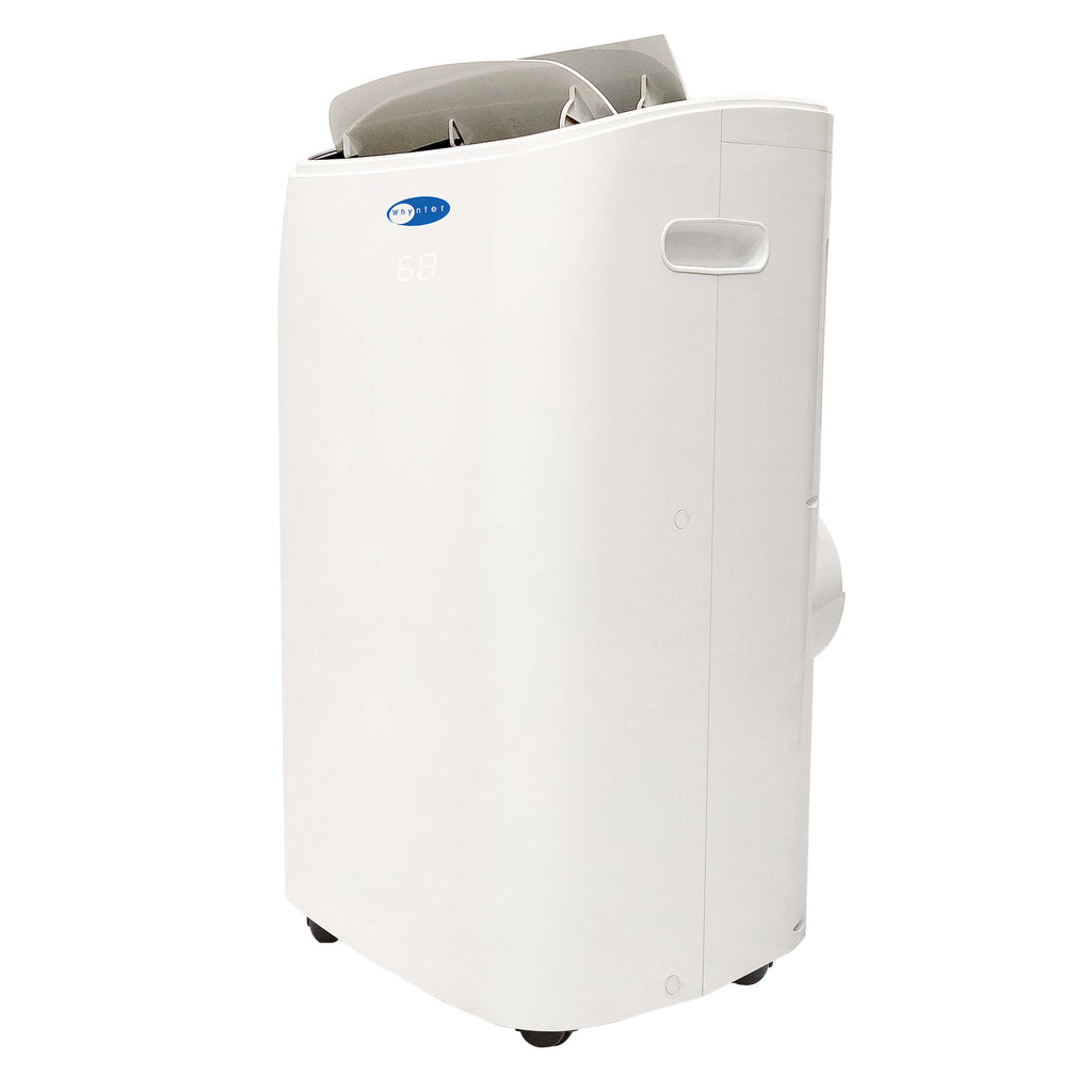 Whynter ARC-147WF 14,000 BTU (10,000 BTU SACC) Dual Hose Cooling Portable Air Conditioner, Dehumidifier, and Fan with Remote Control, HEPA and Carbon Filter, up to 500 sq ft in White