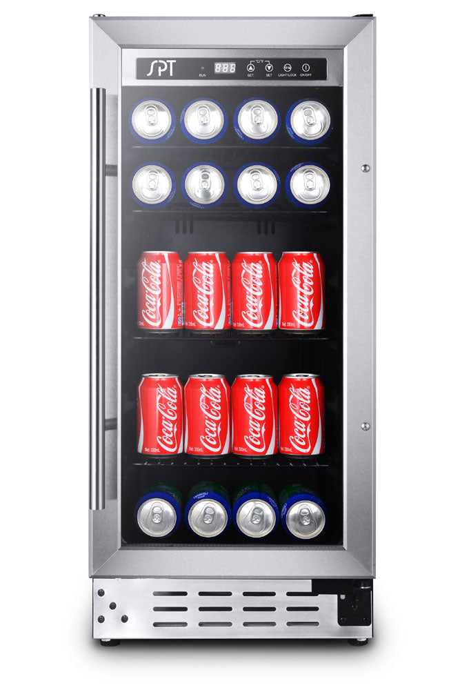 SPT 92-can Under-Counter Beverage Cooler (Commercial Grade) - BC-92US - Wine Cooler City