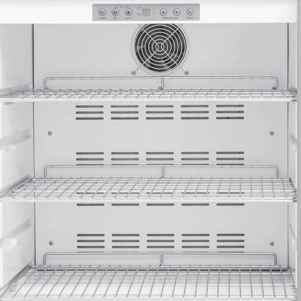 Whynter 24″ Built-in Outdoor 5.3 cu.ft. Beverage Refrigerator Cooler Full Stainless Steel Exterior with Lock and Optional Caster Wheels - BOR-53024-SSW - Wine Cooler City
