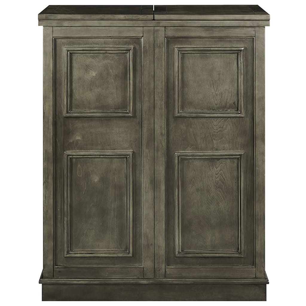 RAM Game Room Portable Folding Bar Cabinet - Slate - BRCB3 SL - Wine Cooler City