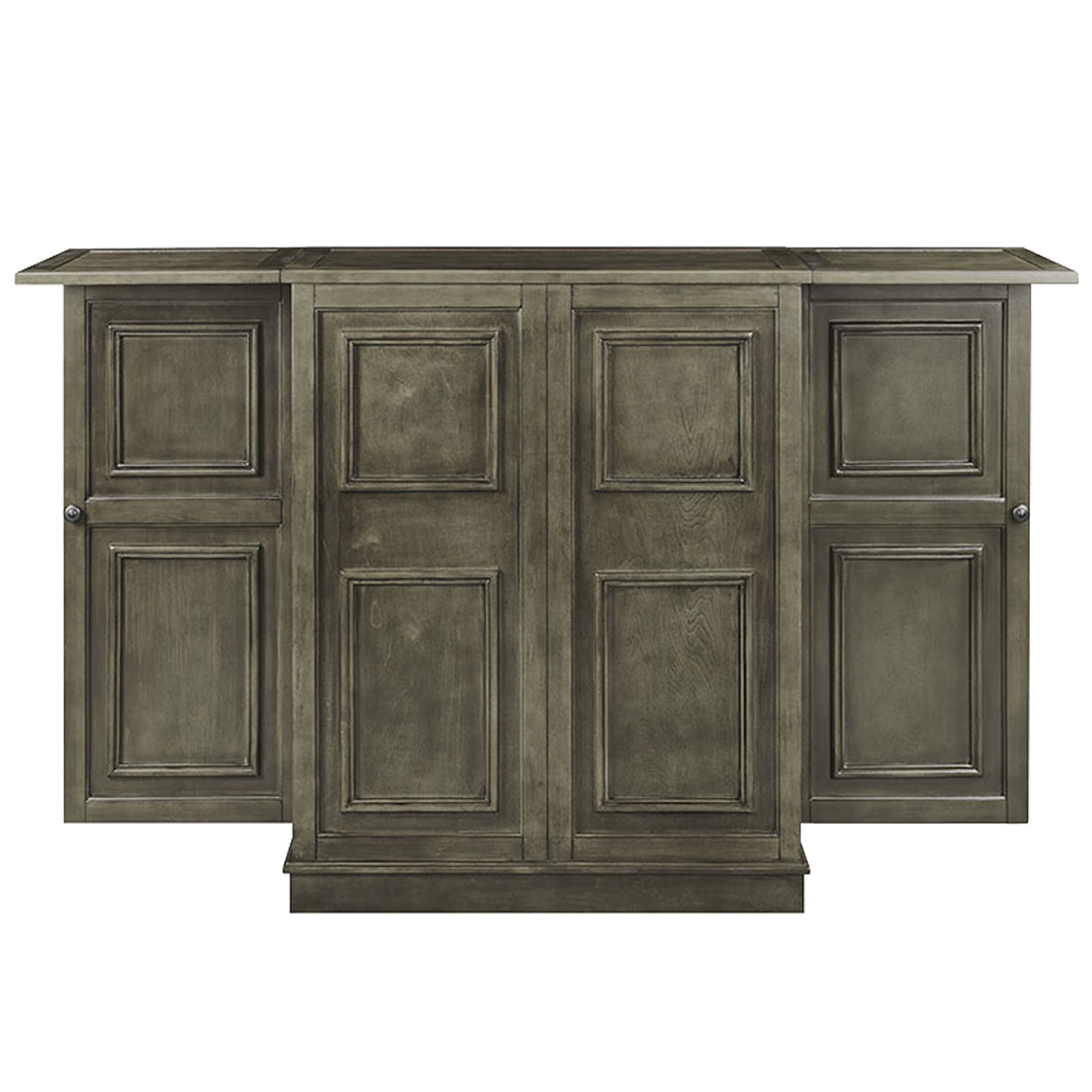 RAM Game Room Portable Folding Bar Cabinet - Slate - BRCB3 SL - Wine Cooler City