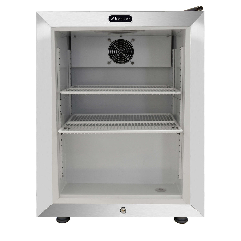 Whynter Countertop Reach-In 1.8 cu ft Display Glass Door Freezer - CDF-177SB