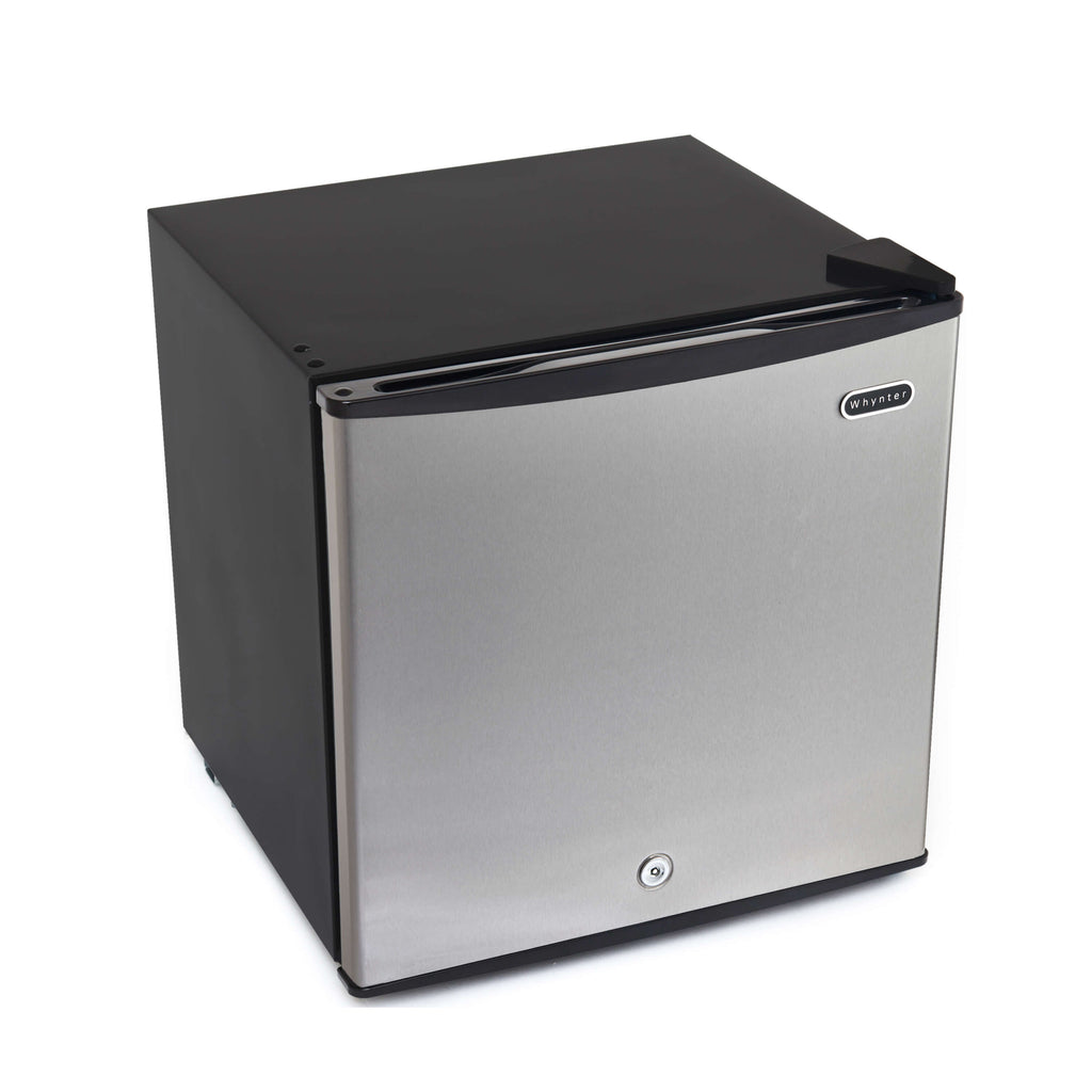 Whynter 1.1 cu. ft. Energy Star Upright Freezer with Lock – Stainless Steel - CUF-112SS - Wine Cooler City