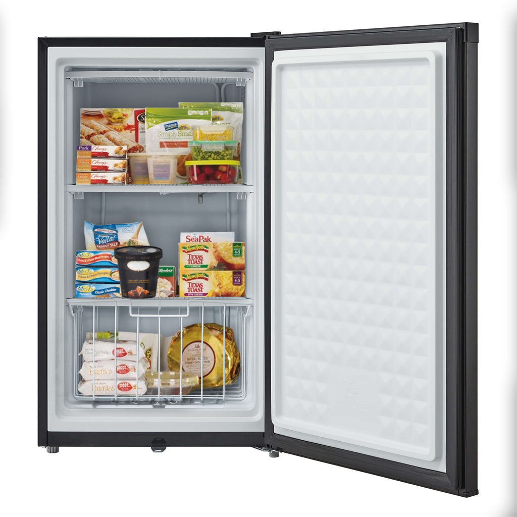 Whynter 3.0 cu. ft. Energy Star Upright Freezer with Lock – Stainless Steel - CUF-301SS