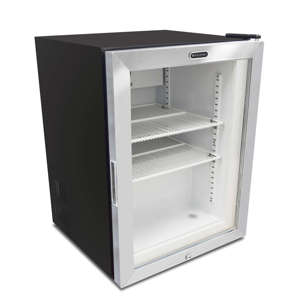 Whynter Countertop Reach-In 1.8 cu ft Display Glass Door Freezer - CDF-177SB