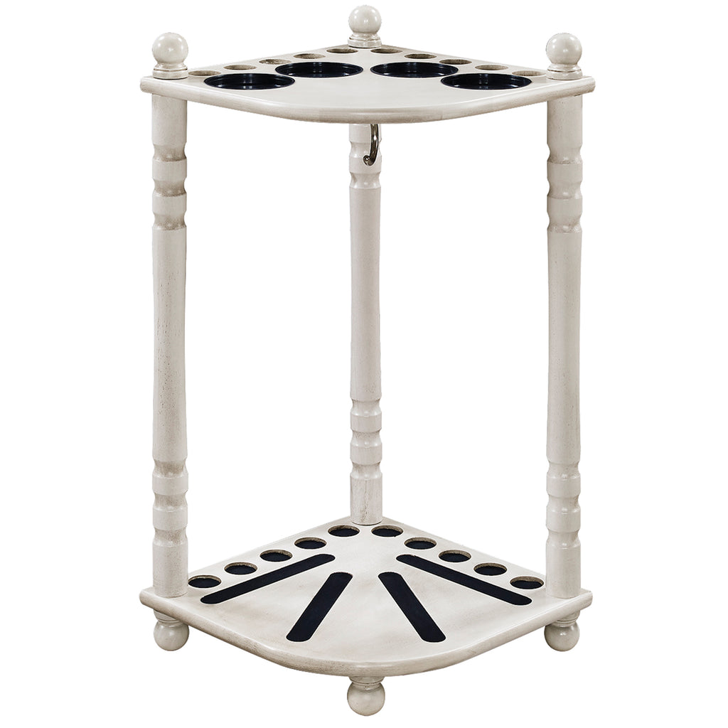 RAM Game Rom Floor Cue Rack - Antique White - FCR AW