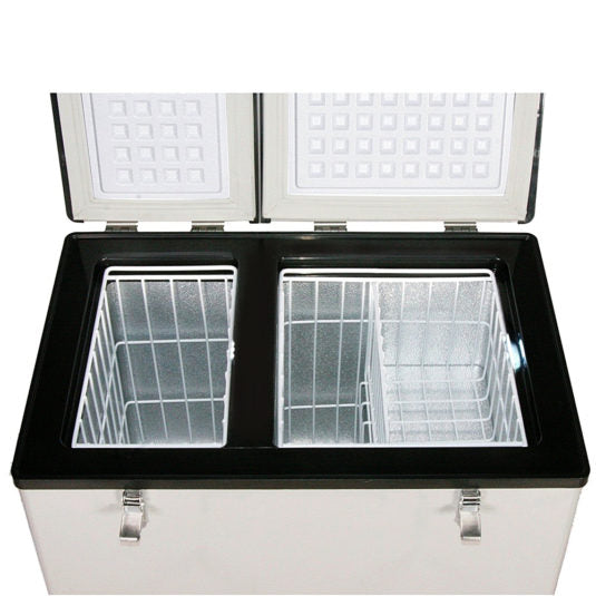 Whynter 62 Quart Dual Zone Portable Fridge/ Freezer FM-62DZ - Wine Cooler City