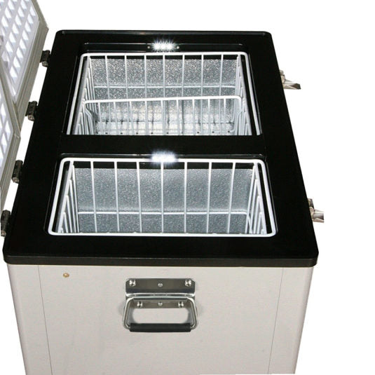Whynter 62 Quart Dual Zone Portable Fridge/ Freezer FM-62DZ - Wine Cooler City