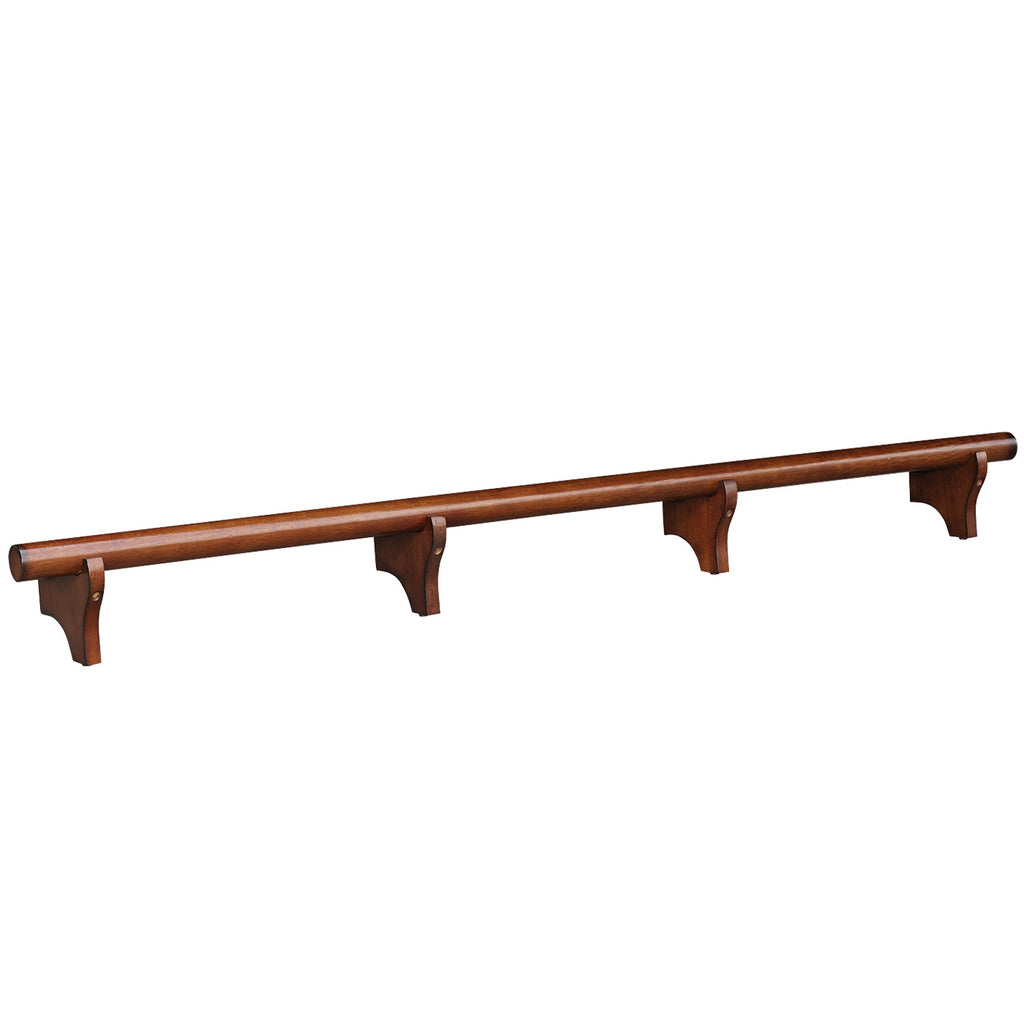 RAM Game Room 84" Dry Bar Foot Rail - Chestnut - FR84 CN