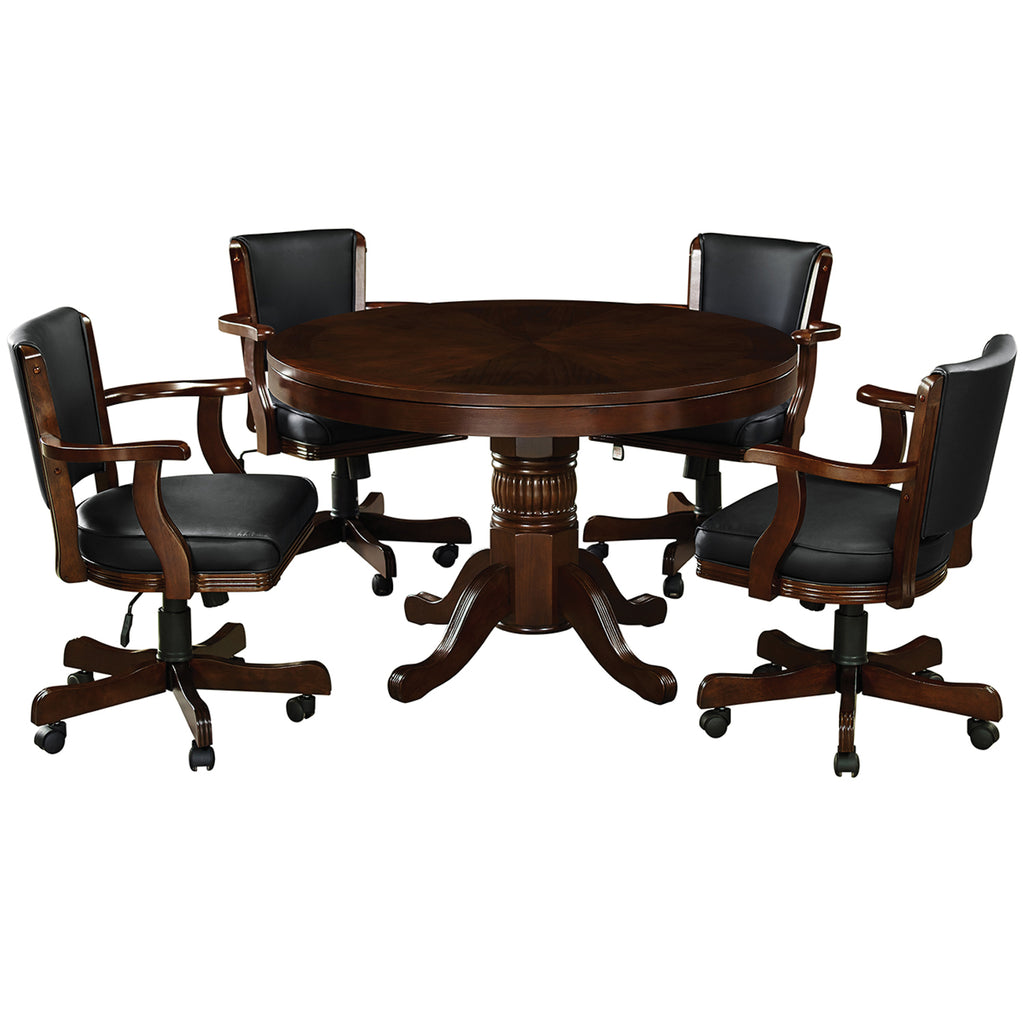 RAM Game Room 48" Game Table - Cappuccino - GTBL48 CAP