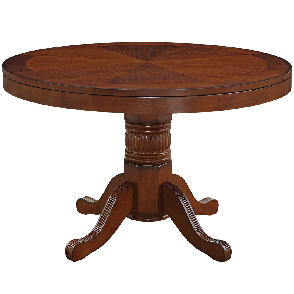 RAM Game Room 48" Game Table - Chestnut - GTBL48 CN