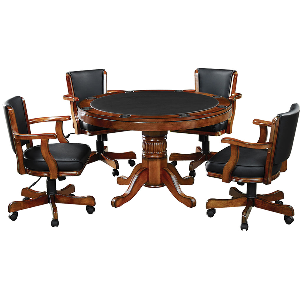 RAM Game Room 48" Game Table - Chestnut - GTBL48 CN