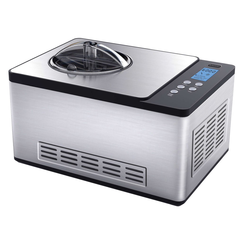 Whynter 2.1 Quart Ice Cream Maker – Stainless Steel - ICM-200LS - Wine Cooler City