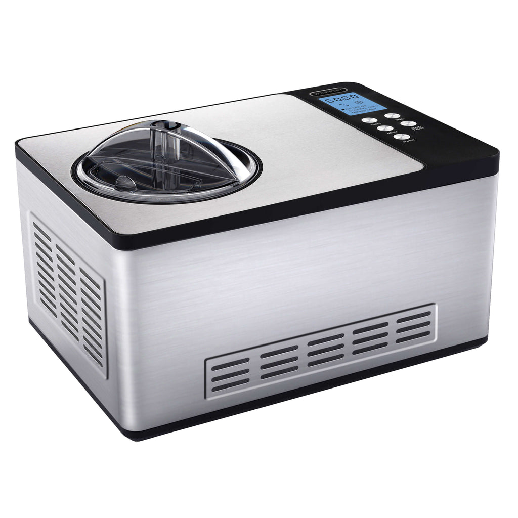 Whynter 2.1 Quart Ice Cream Maker – Stainless Steel - ICM-200LS - Wine Cooler City