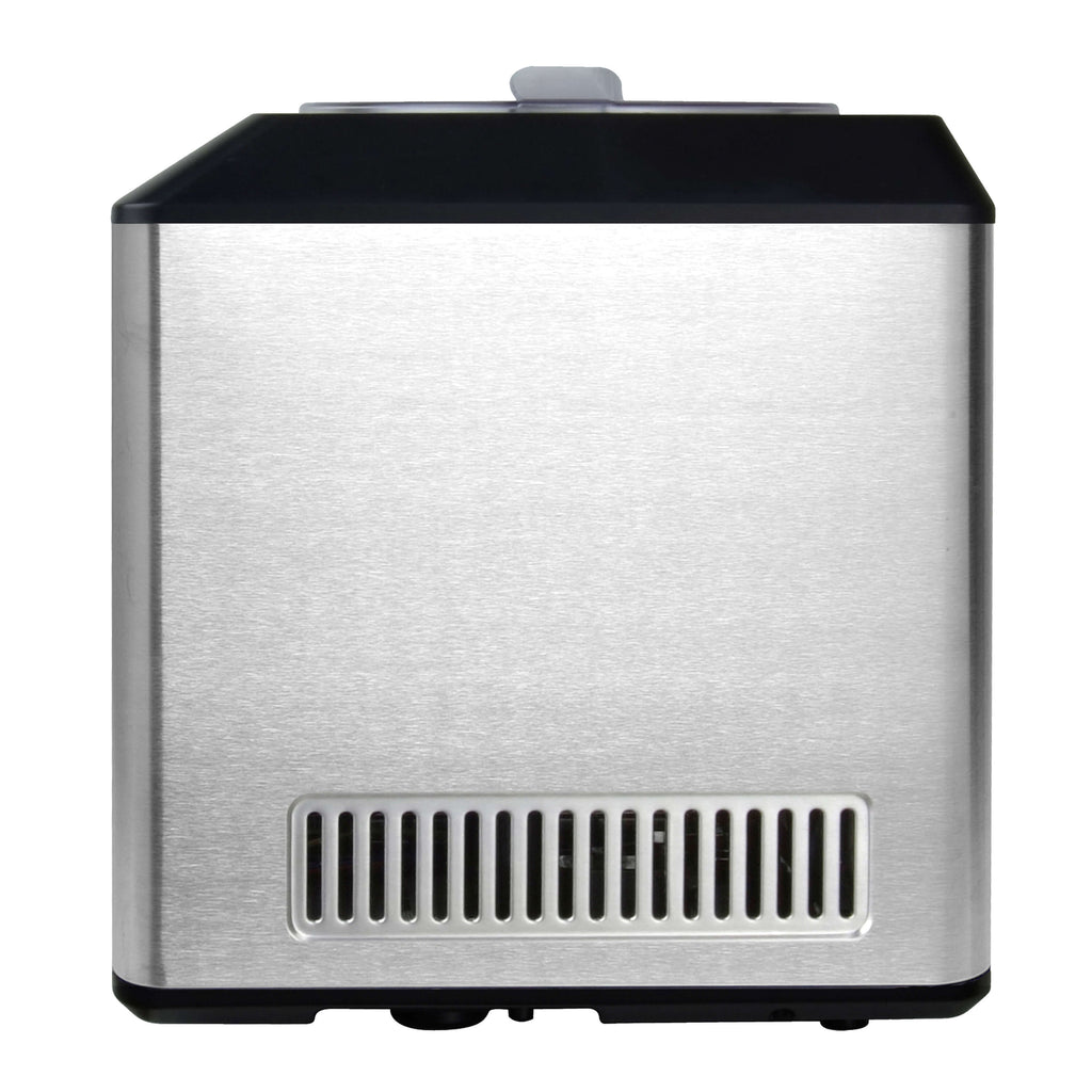 Whynter 2.1 Quart Upright Ice Cream Maker with Stainless Steel Bowl – Black - ICM-201SB - Wine Cooler City