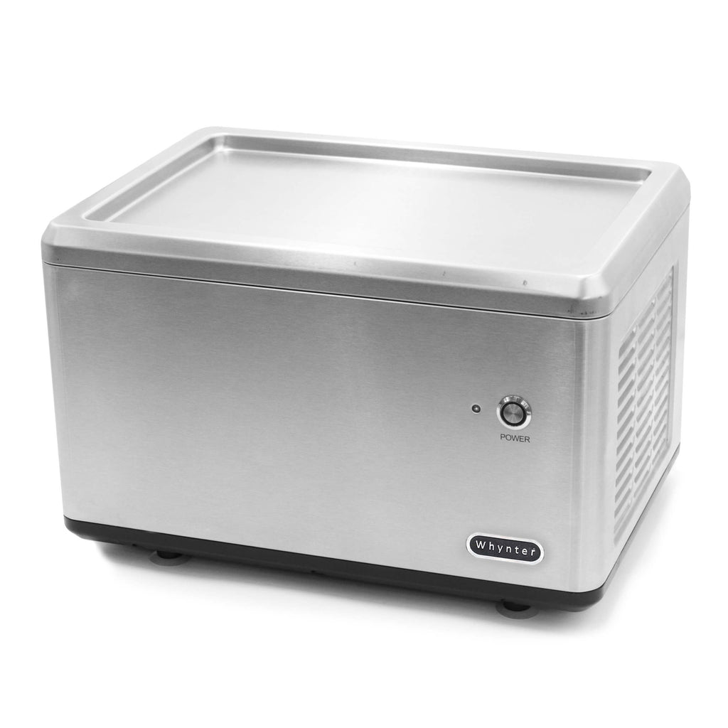 Whynter Portable Instant Ice Cream Maker Frozen Pan Roller in Stainless Steel - ICR-300SS - Wine Cooler City