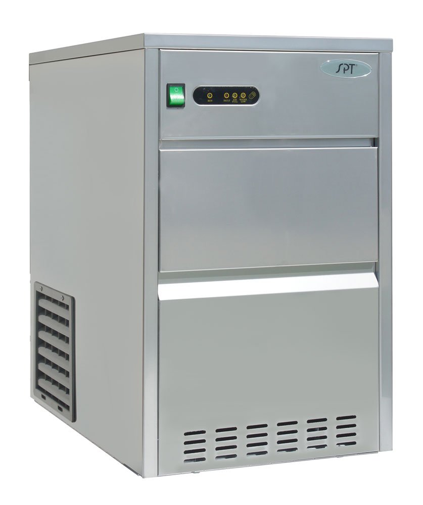 Sunpentown - IM-1109C: 110 lbs Automatic Stainless Steel Ice Maker