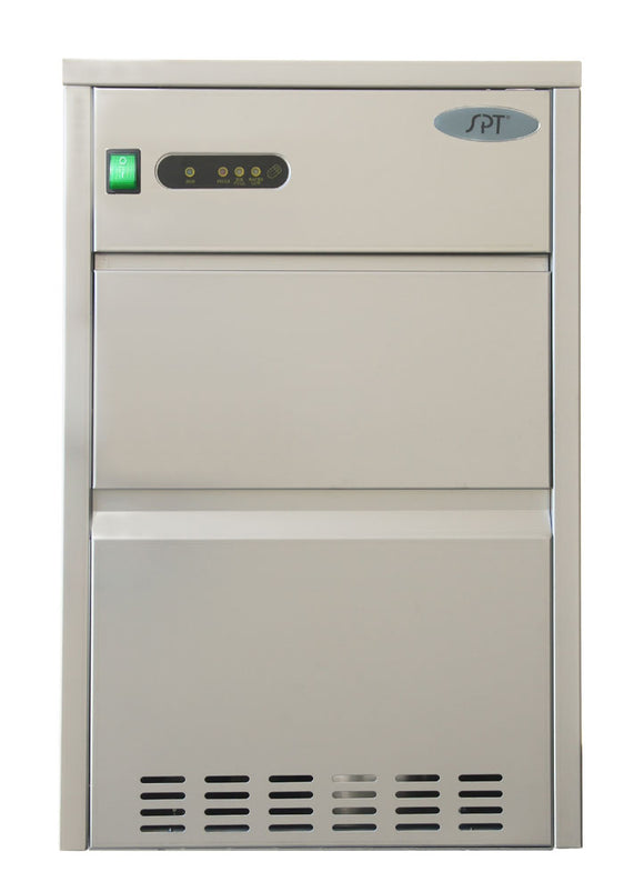 Sunpentown - IM-1110C: 110 lbs Automatic Stainless Steel Ice Maker