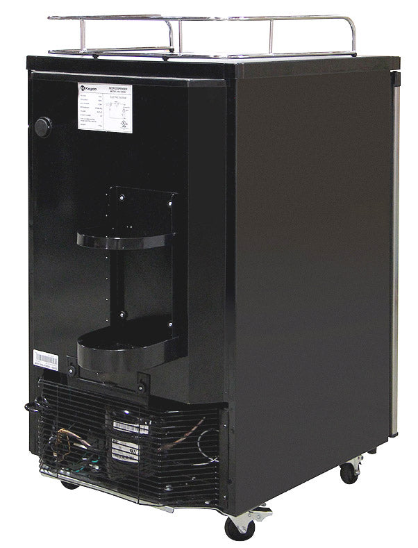 Kegco 20" Wide Black Kegerator - Cabinet Only Model: MDK-199B-01