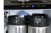 Kegco 24" Wide Kombucha Dual Tap Stainless Steel Kegerator - KOM30S-2NK - Wine Cooler City