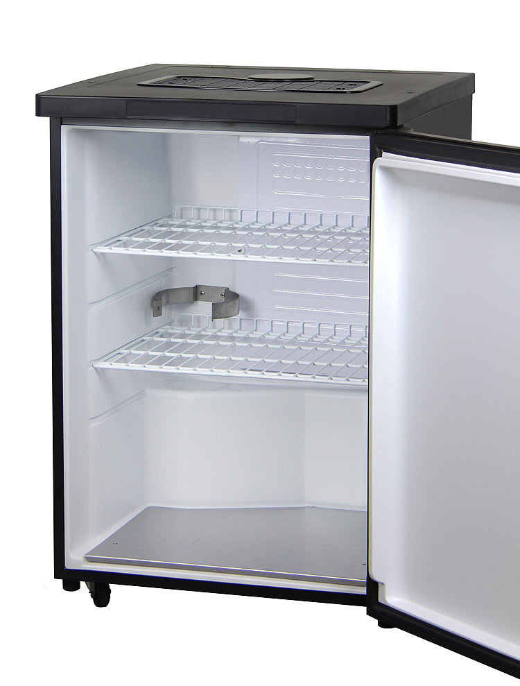 Kegco 24" Wide Stainless Steel Kegerator - Cabinet Only - MDK-209SS-01 - Wine Cooler City