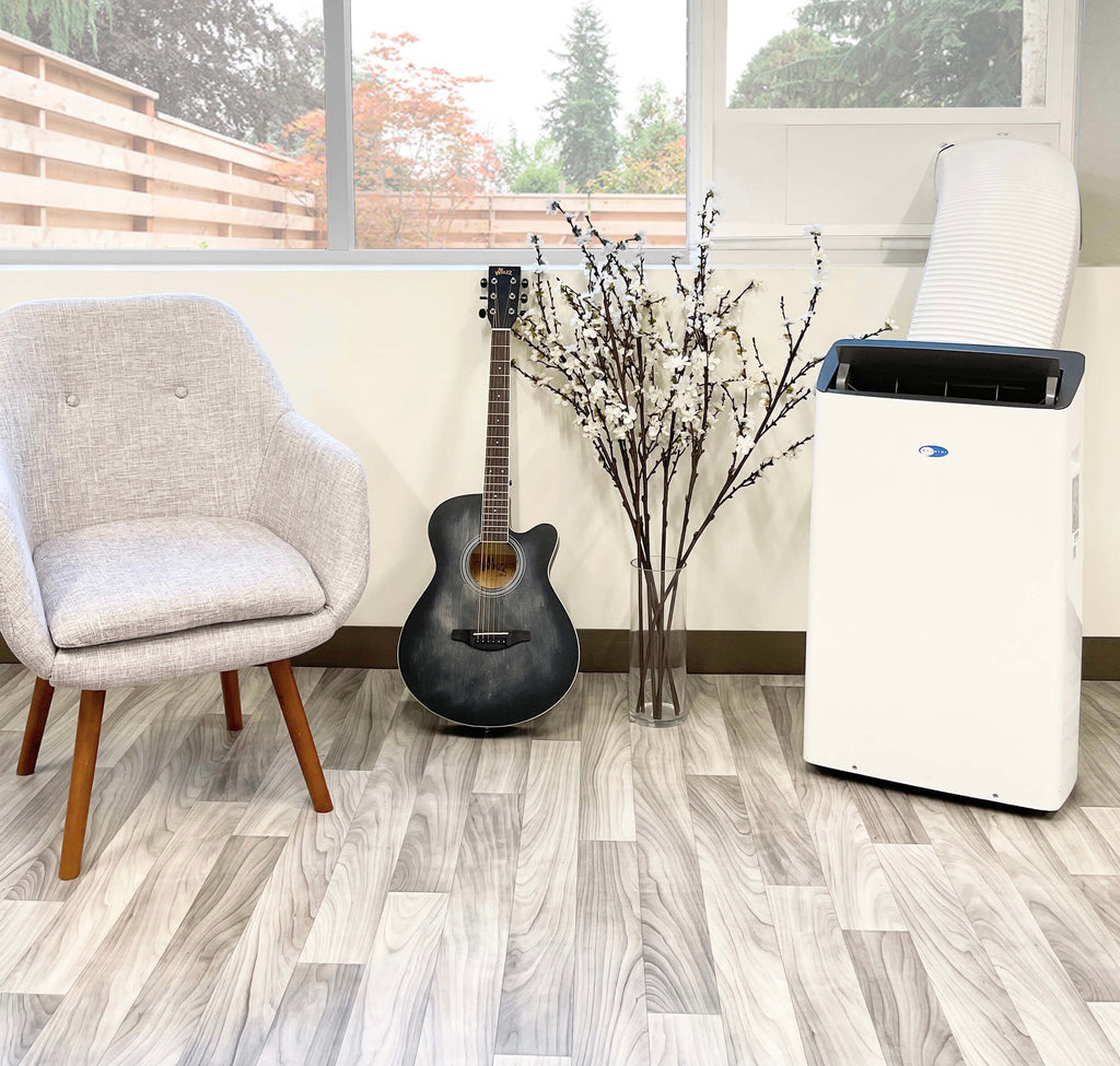 Whynter ARC-1030WN 12,000 BTU (10,000 BTU SACC) NEX Inverter Dual Hose Cooling Portable Air Conditioner, Dehumidifier, and Fan with Smart Wi-Fi, Up to 500 sq ft in White