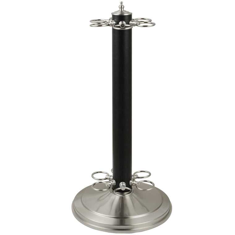 RAM Game Room 24"H Pool Cue Holder-LTHR BLK - PCH-LTHR BLK