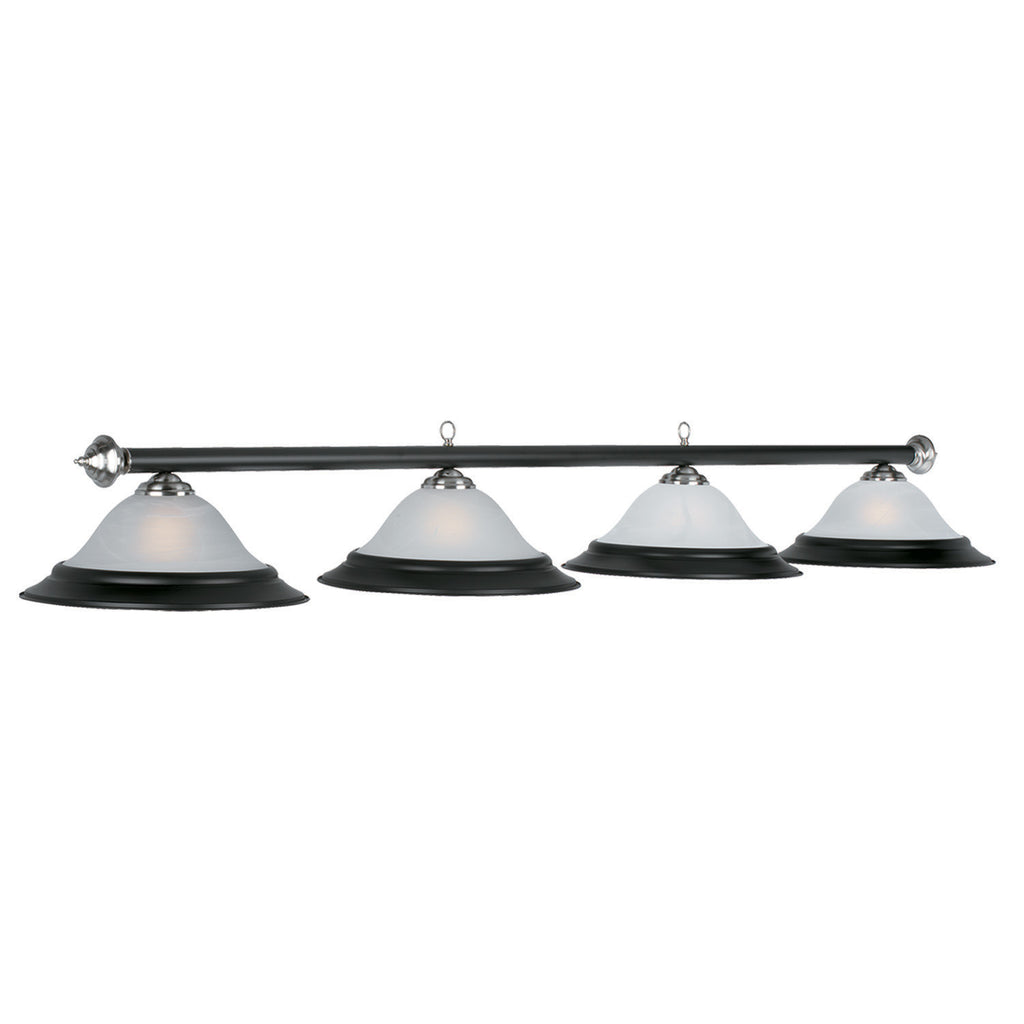RAM Game Room 82" 4 LT Billiard Light-Matte Black/St - PR282 MB/ST
