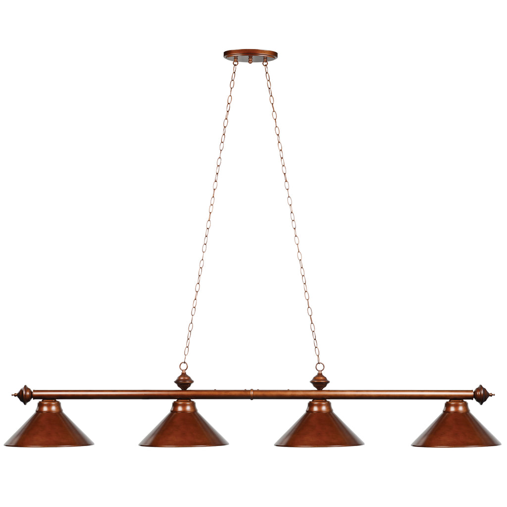RAM Game Room 78" 4 LT Billiard Light-Chestnut - PR78 CN