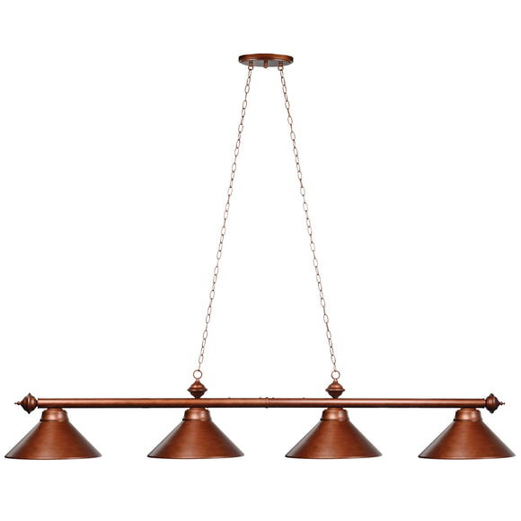 RAM Game Room 78" 4 LT Billiard Light-English Tudor - PR78 ET