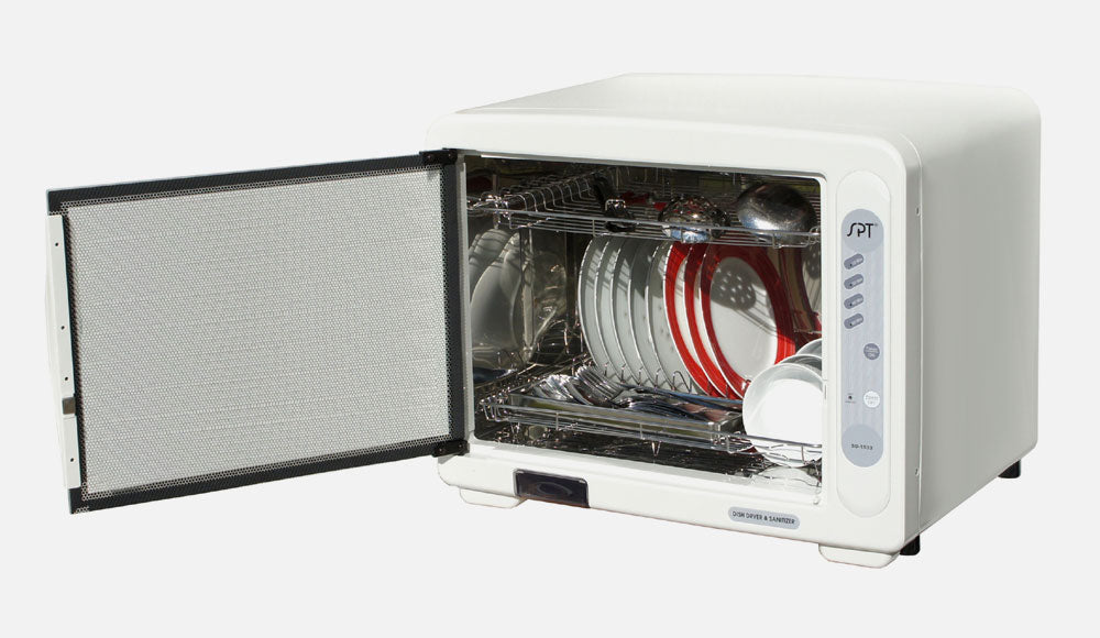 Sunpentown - SD-1533: Stainless Interior Dish Dryer