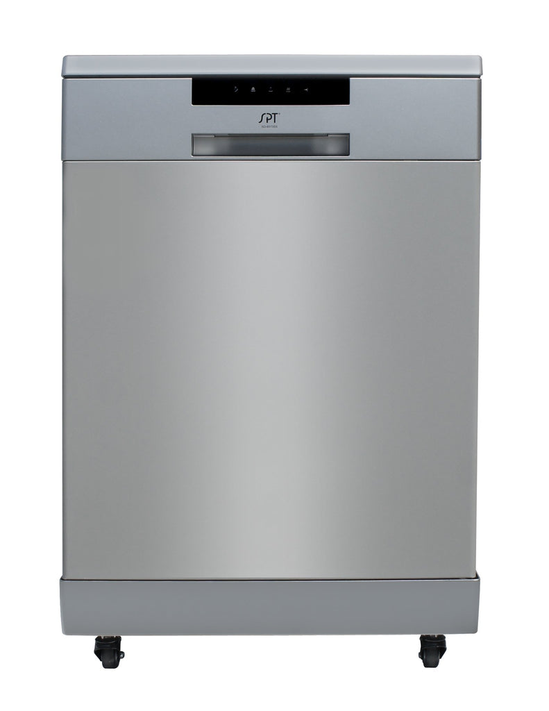 SPT - SD-6513SS: Energy Star 24″ Portable Stainless Steel Dishwasher – Stainless Steel